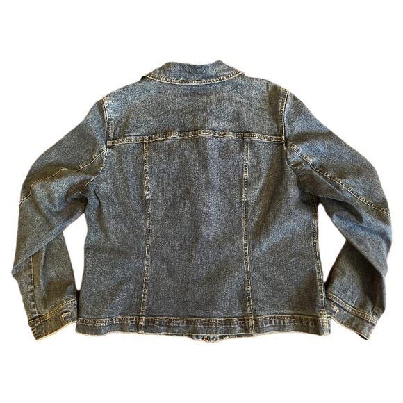 Jones New York Signature Denim Jacket Size XL - Picture 3 of 14